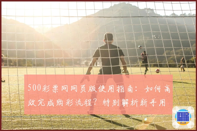 500彩票网网页版使用指南：如何高效完成购彩流程？特别解析新手用户注册与操作技巧